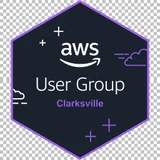 AWS User Group Clarksville Badge