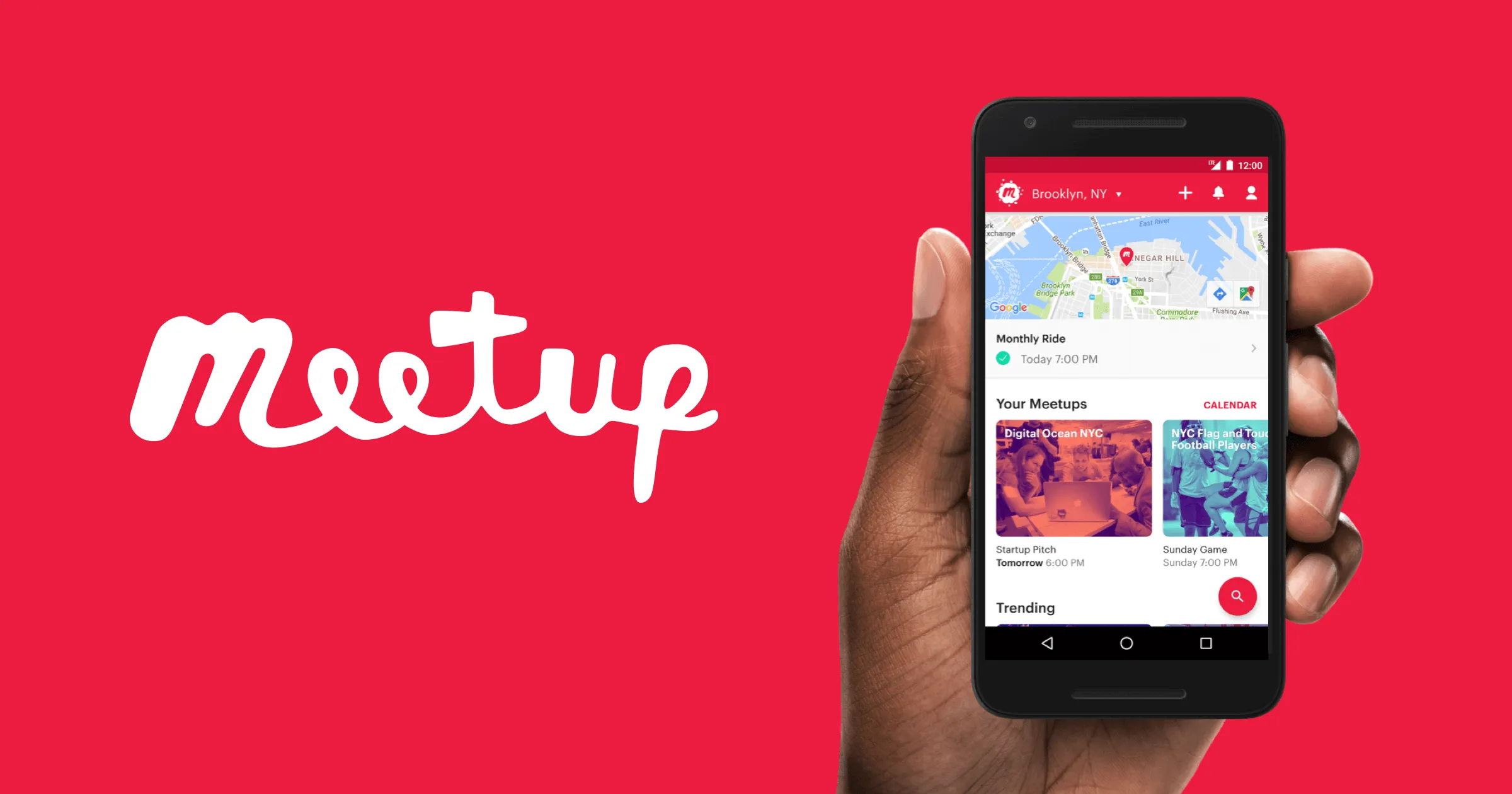 Meetup app